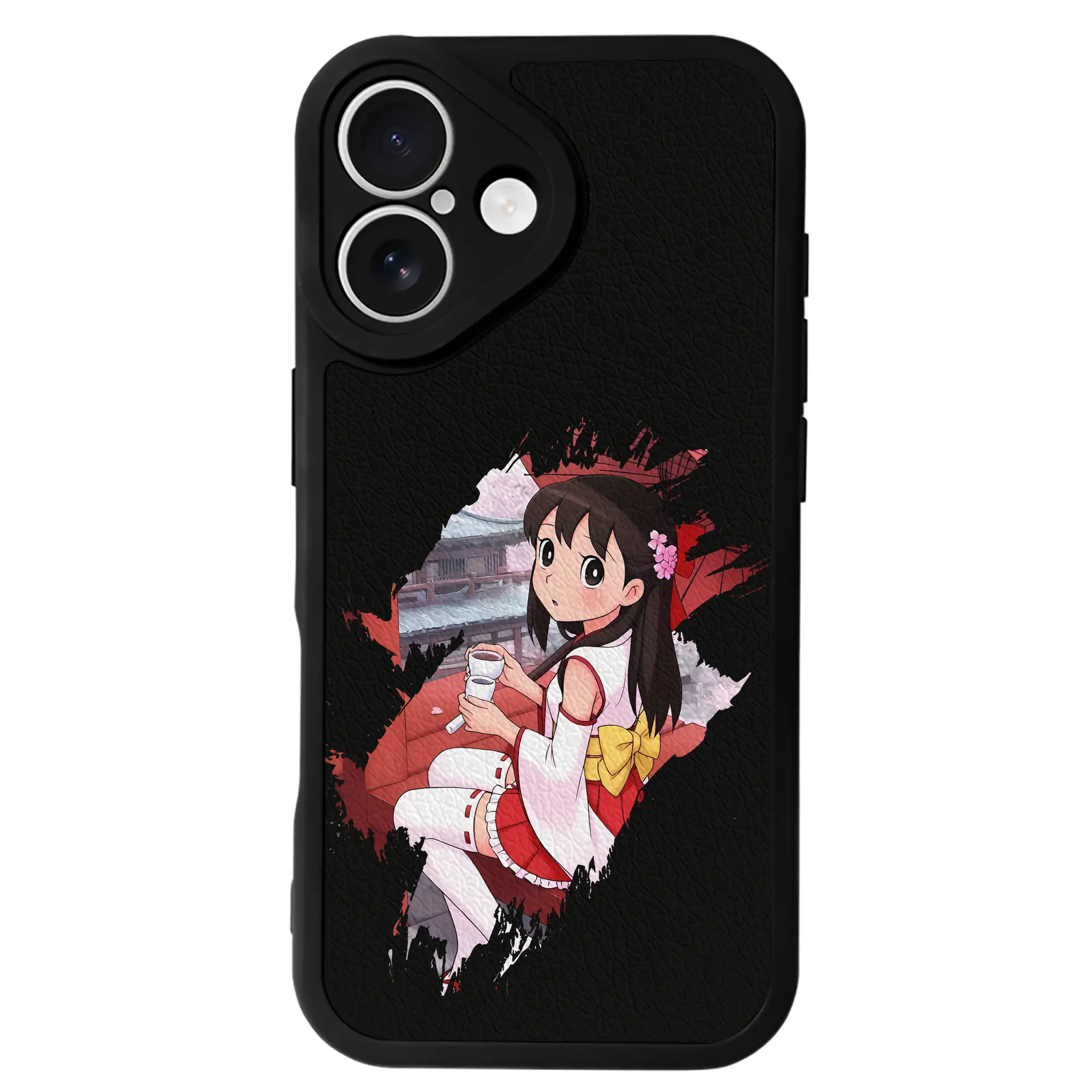 ドラえもん グッズ 源 静香 - IPhone 16シリーズ対応 ・ シリコンスマホケース ・ レザー調 ・ 高精度フィット ・ 耐衝撃 ・ ワイヤレス充電対応 ・ 精密カット